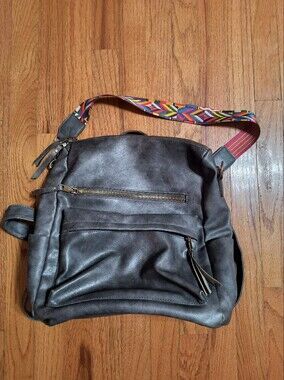 Julia Rose convertible backpack shoulder bag 12"x12"x6"